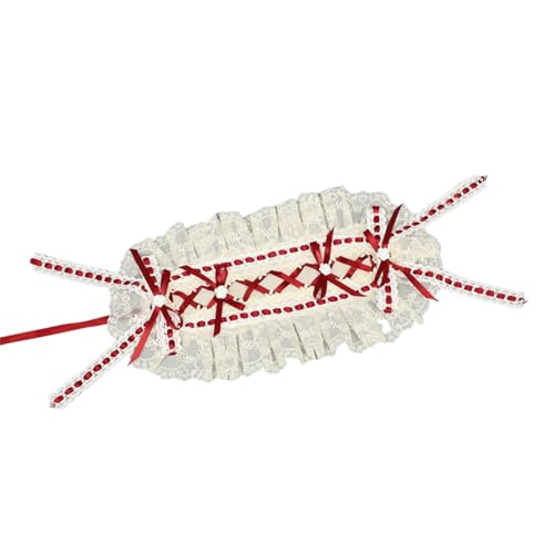 HIOPOIUYT Spitze Stirnband Mädchen Haarzubehör Bögen Anime Maid Kopfschmuck Haarstücke Für Cosplay Partyfotografie Requisiten von HIOPOIUYT