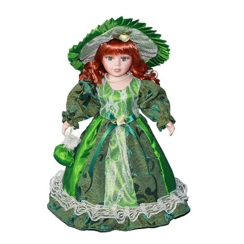 HIOPOIUYT Viktorianische Porzellanpuppe Frauen Wiedergeborene Mit Kleidern Ländlicher Heimatkoration Keramik Doll Holiday Party Tisch Dekore HIOPOIUYT Viktorianische Porzellanpuppe Frauen Wiedergeborene Mit Kleidern Ländlicher Heimatkoration Keramik Doll Holiday Party Tisch Dekore von HIOPOIUYT