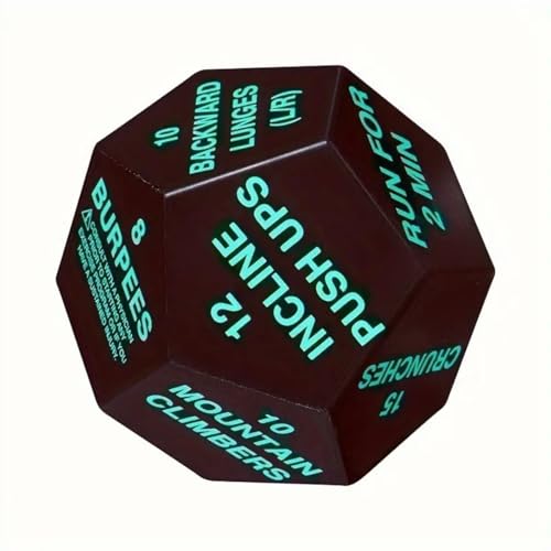 Übung Dices Workout Dices Mit 12 Einzigartigen Trainingsoptionen 12 Seiten Fitnessspiel Würfeln Für Unterhaltsames Und Ansprechendes Training Übung Dices Workout Dices Mit 12 Einzigartigen Trainingsoptionen 12 Seiten Fitnessspiel Würfeln Für Unterhaltsames Und Ansprechendes Training von HIOPOIUYT
