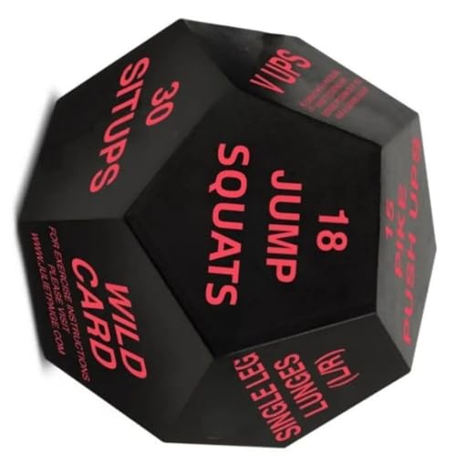 Übung Dices Workout Dices Mit 12 Einzigartigen Trainingsoptionen 12 Seiten Fitnessspiel Würfeln Für Unterhaltsames Und Ansprechendes Training Übung Dices Workout Dices Mit 12 Einzigartigen Trainingsoptionen 12 Seiten Fitnessspiel Würfeln Für Unterhaltsames Und Ansprechendes Training von HIOPOIUYT
