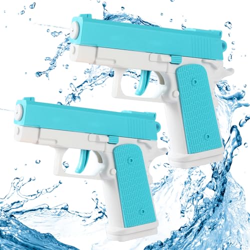 Wasserpistole Spielzeug für Kinder,Mini Wasserpistolen,2 Stück Klein Wasserspritzpistole,Wasser Spritzpistole Kunststoff,für Sport,Pools,Strände und Wasserschlachten im Freien Wasserpistole Spielzeug für Kinder,Mini Wasserpistolen,2 Stück Klein Wasserspritzpistole,Wasser Spritzpistole Kunststoff,für Sport,Pools,Strände und Wasserschlachten im Freien von HIQE-FL