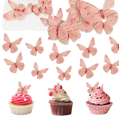 Essbare Schmetterlings Kuchen-Deckel,72 Stück Oblatenpapier-Schmetterlings,Essbare Blumen Cupcake Topper,Esspapier Tortendeko Hochzeit,Tortendeko Geburtstagstorte Dekorationgeburtstag. Essbare Schmetterlings Kuchen-Deckel,72 Stück Oblatenpapier-Schmetterlings,Essbare Blumen Cupcake Topper,Esspapier Tortendeko Hochzeit,Tortendeko Geburtstagstorte Dekorationgeburtstag. von HIQE-FL