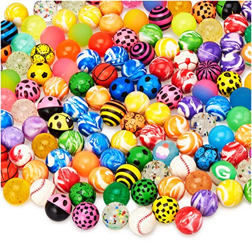 HIQE-FL 100 Stück Flummi,Flummies für Kinder,25mm Flummis,Springbälle aus Gummi für Kinder,Bouncing Ball,Klein Gummiball,Pinata Füllung HIQE-FL 100 Stück Flummi,Flummies für Kinder,25mm Flummis,Springbälle aus Gummi für Kinder,Bouncing Ball,Klein Gummiball,Pinata Füllung von HIQE-FL