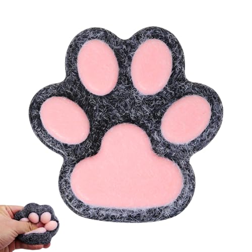 Squeeze Spielzeug,Cat Paw Squeeze Toy,Katzenpfoten Squishy,Süße Weiche Katzenpfoten Quetschspielzeuge,Cat Paw Squishy Toy,Anti Stress Spielzeug,für Katzenliebhaber,Kinder,Erwachsene von HIQE-FL