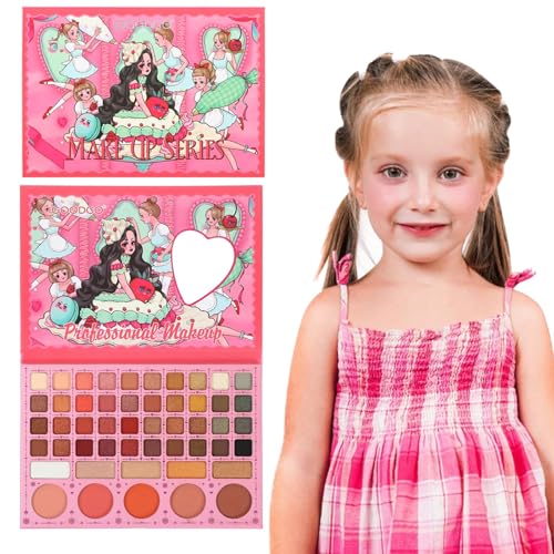 HISUNBEN Kinderschminke, 50 Farben Kinderschminke Set Mädchen, Waschbares, Sicheres und Ungiftiges Schminkset, Geeignet für Weihnachten, Geburtstag, Karnevalsgeschenke für Kinder-1 HISUNBEN Kinderschminke, 50 Farben Kinderschminke Set Mädchen, Waschbares, Sicheres und Ungiftiges Schminkset, Geeignet für Weihnachten, Geburtstag, Karnevalsgeschenke für Kinder-1 von HISUNBEN