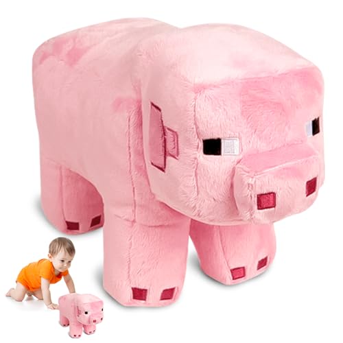HIULLEN Rosa Schwein Kuscheltier, 28cm Cartoon Kuscheltier, Plüschtiere Charaktere Pig, Lustiges Plüsch Kuschelig Ideal zum Sammeln Puppe Geschenk für Kinder Fan HIULLEN Rosa Schwein Kuscheltier, 28cm Cartoon Kuscheltier, Plüschtiere Charaktere Pig, Lustiges Plüsch Kuschelig Ideal zum Sammeln Puppe Geschenk für Kinder Fan von HIULLEN