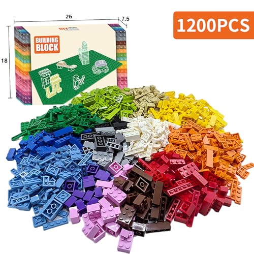 HIUME 1500 PCS Building Blocks Boys Color HIUME 1500 PCS Building Blocks Boys Color von HIUME