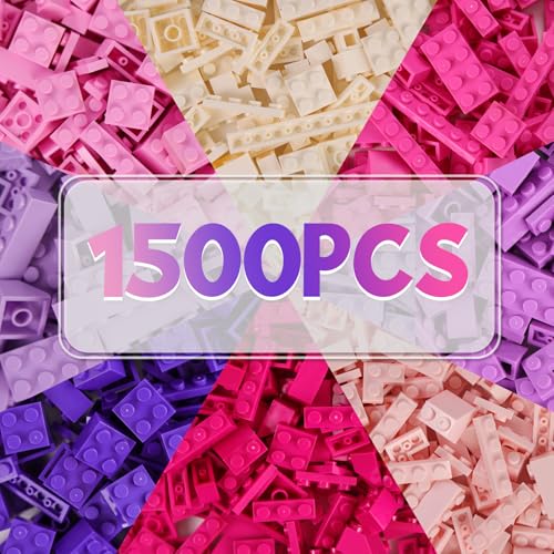 HIUME 1500 Piece Girls Building Blocks von HIUME