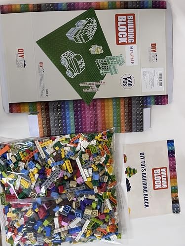 HIUME 1500PCS Basic Building Blocks HIUME 1500PCS Basic Building Blocks von HIUME