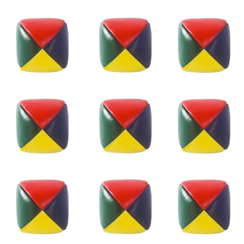 HIUOUIH Jonglierbälle 9 Stück Juggling Balls 6.5 cm Mehrfarbig Jonglierbälle Kinder Jonglieren Bälle Ideal für Profis & Anfänger HIUOUIH Jonglierbälle 9 Stück Juggling Balls 6.5 cm Mehrfarbig Jonglierbälle Kinder Jonglieren Bälle Ideal für Profis & Anfänger von HIUOUIH