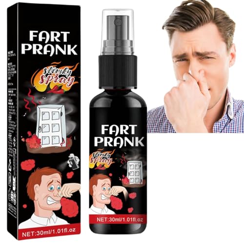 Tricky Liquid Fart Spray, Stink Spray Pranks for Liquid Spray, Stink Tricky Spray, Stink Spray, Furz Spray Extra Stark, Streich Furz Spray für Partys, Interessante Witze und Streiche für Erwachsene, von HIVETZ