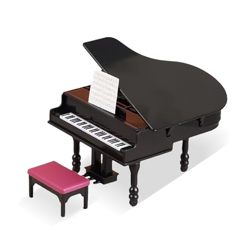 HIXNUG Puppenhaus Klavier Miniatur Musikinstrument Puppenhaus Zubehör für Sammlung Geschenk Home Desktop Dekoration Valentinstag Geschenk HIXNUG Puppenhaus Klavier Miniatur Musikinstrument Puppenhaus Zubehör für Sammlung Geschenk Home Desktop Dekoration Valentinstag Geschenk von HIXNUG