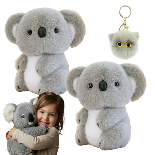 The Koaly Emotional Healing on Demand, Lifelike The Koala Stuffed, Ultra-Soft Koala Plush Mimics The Matural Movements Like a Real Koaly, Washable Sensory Comfort (*2) von HItianya