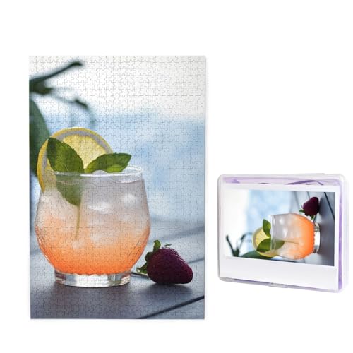 Puzzle-Puzzle, 1000 Teile, Holzpuzzle für Erwachsene, individuelle Puzzles, personalisiertes Bild, Puzzle, Sommer, Cocktail, Hochzeit, Puzzle für Geburtstag, Familie Puzzle-Puzzle, 1000 Teile, Holzpuzzle für Erwachsene, individuelle Puzzles, personalisiertes Bild, Puzzle, Sommer, Cocktail, Hochzeit, Puzzle für Geburtstag, Familie von HJBNW