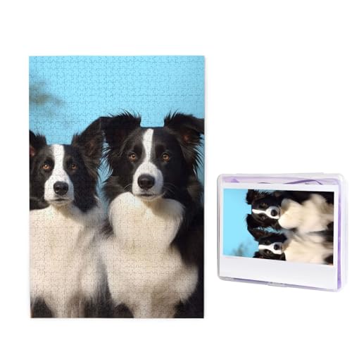 Puzzle Puzzle 1000 Teile Holzpuzzle für Erwachsene Benutzerdefinierte Puzzles Personalisierte Bilderpuzzles Border Collie Hochzeitspuzzle für Geburtstag Familie Puzzle Puzzle 1000 Teile Holzpuzzle für Erwachsene Benutzerdefinierte Puzzles Personalisierte Bilderpuzzles Border Collie Hochzeitspuzzle für Geburtstag Familie von HJBNW