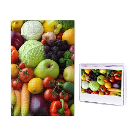 Puzzle Puzzle 1000 Teile Holzpuzzle für Erwachsene Benutzerdefinierte Puzzles Personalisierte Bilderpuzzles Frisches Obst und Gemüse Hochzeitspuzzle für Geburtstag Familie Puzzle Puzzle 1000 Teile Holzpuzzle für Erwachsene Benutzerdefinierte Puzzles Personalisierte Bilderpuzzles Frisches Obst und Gemüse Hochzeitspuzzle für Geburtstag Familie von HJBNW