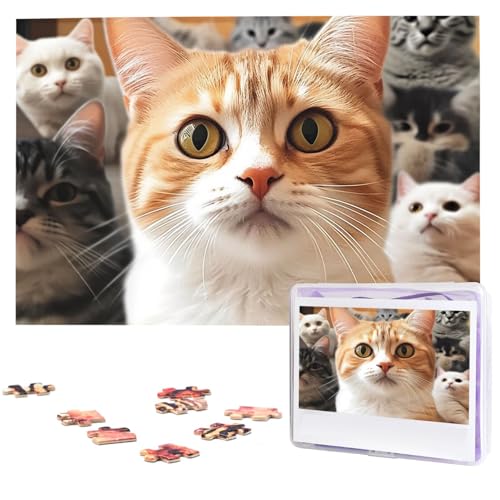 Puzzle Puzzle 1000 Teile Holzpuzzle für Erwachsene Benutzerdefinierte Puzzles Personalisierte Bilderpuzzles Lustige Haustier Katze Hochzeit Puzzle für Geburtstag Familie Puzzle Puzzle 1000 Teile Holzpuzzle für Erwachsene Benutzerdefinierte Puzzles Personalisierte Bilderpuzzles Lustige Haustier Katze Hochzeit Puzzle für Geburtstag Familie von HJBNW