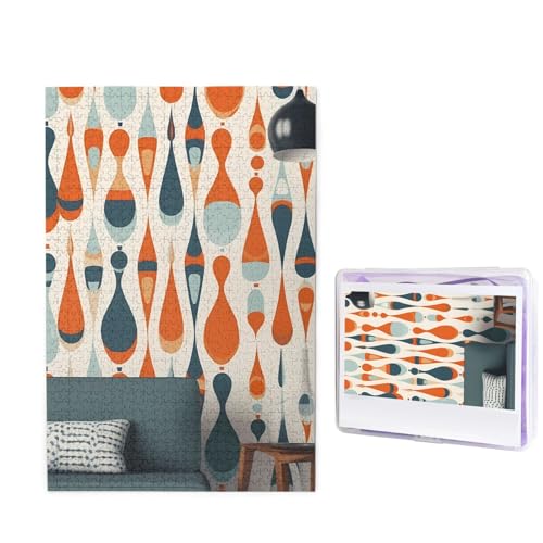 Puzzle Puzzle 1000 Teile Holzpuzzle für Erwachsene Benutzerdefinierte Puzzles Personalisierte Bilderpuzzles Mitte Jahrhundert Modern Retro mit Tropfenformen Hochzeitspuzzle für Geburtstag Familie Puzzle Puzzle 1000 Teile Holzpuzzle für Erwachsene Benutzerdefinierte Puzzles Personalisierte Bilderpuzzles Mitte Jahrhundert Modern Retro mit Tropfenformen Hochzeitspuzzle für Geburtstag Familie von HJBNW