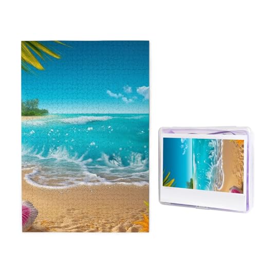Puzzle Puzzle 1000 Teile Holzpuzzle für Erwachsene Benutzerdefinierte Puzzles Personalisierte Bilderpuzzles Tropisches blaues Meer Strand Hochzeit Puzzle für Geburtstag Familie Puzzle Puzzle 1000 Teile Holzpuzzle für Erwachsene Benutzerdefinierte Puzzles Personalisierte Bilderpuzzles Tropisches blaues Meer Strand Hochzeit Puzzle für Geburtstag Familie von HJBNW