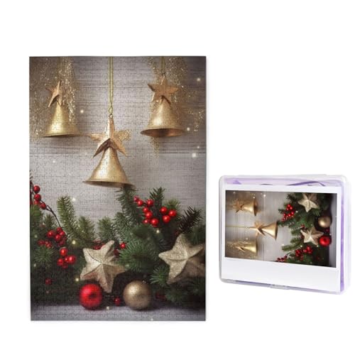 Puzzle Puzzle 1000 Teile Holzpuzzle für Erwachsene Benutzerdefinierte Puzzles Personalisierte Bilderpuzzles Weihnachtsbaum und Glocken Hochzeitspuzzle für Geburtstag Familie Puzzle Puzzle 1000 Teile Holzpuzzle für Erwachsene Benutzerdefinierte Puzzles Personalisierte Bilderpuzzles Weihnachtsbaum und Glocken Hochzeitspuzzle für Geburtstag Familie von HJBNW