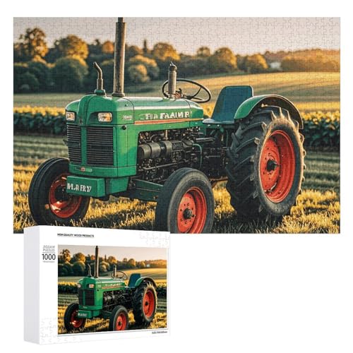 Bauernhof-Traktor-Puzzles für Erwachsene, personalisiertes Puzzle, herausforderndes Bild, Holzfotos, Puzzle mit Aufbewahrungstasche, Familientreffen, Puzzle für Hochzeitsgeschenk Bauernhof-Traktor-Puzzles für Erwachsene, personalisiertes Puzzle, herausforderndes Bild, Holzfotos, Puzzle mit Aufbewahrungstasche, Familientreffen, Puzzle für Hochzeitsgeschenk von HJKBCV