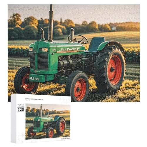 Bauernhof-Traktor-Puzzles für Erwachsene, personalisiertes Puzzle, herausforderndes Bild, Holzfotos, Puzzle mit Aufbewahrungstasche, Familientreffen, Puzzle für Hochzeitsgeschenk Bauernhof-Traktor-Puzzles für Erwachsene, personalisiertes Puzzle, herausforderndes Bild, Holzfotos, Puzzle mit Aufbewahrungstasche, Familientreffen, Puzzle für Hochzeitsgeschenk von HJKBCV
