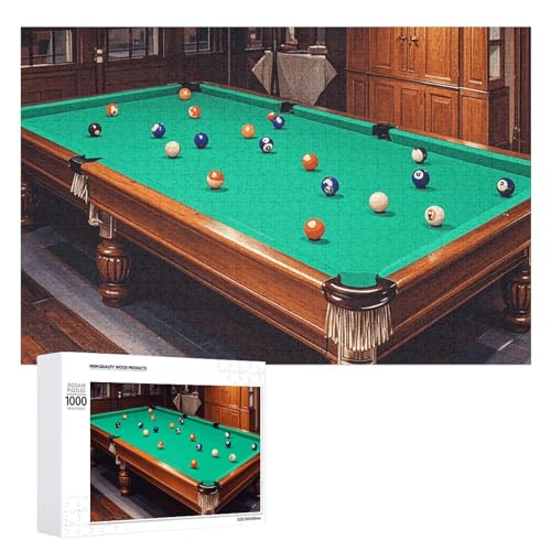 Billard-Puzzles für Erwachsene, personalisiertes Puzzle, herausforderndes Bilderpuzzle, Holzfoto-Puzzle mit Aufbewahrungstasche, Familientreffen, Puzzle für Hochzeitsgeschenk Billard-Puzzles für Erwachsene, personalisiertes Puzzle, herausforderndes Bilderpuzzle, Holzfoto-Puzzle mit Aufbewahrungstasche, Familientreffen, Puzzle für Hochzeitsgeschenk von HJKBCV