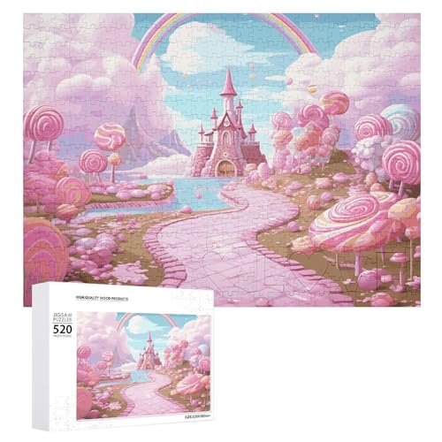 Candy Land Holzpuzzle für Erwachsene, 520 Teile, schwierige, herausfordernde Puzzles, einzigartiges Denksport-Puzzle, einzigartige Form, fortschrittliche Puzzle, tolle Geschenkidee Candy Land Holzpuzzle für Erwachsene, 520 Teile, schwierige, herausfordernde Puzzles, einzigartiges Denksport-Puzzle, einzigartige Form, fortschrittliche Puzzle, tolle Geschenkidee von HJKBCV