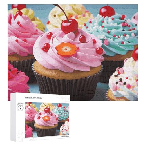 Cupcake-Puzzles für Erwachsene, personalisiertes Puzzle, herausforderndes Bildpuzzle, Holzfoto-Puzzle mit Aufbewahrungstasche, Familientreffen, Puzzle für Hochzeitsgeschenk Cupcake-Puzzles für Erwachsene, personalisiertes Puzzle, herausforderndes Bildpuzzle, Holzfoto-Puzzle mit Aufbewahrungstasche, Familientreffen, Puzzle für Hochzeitsgeschenk von HJKBCV