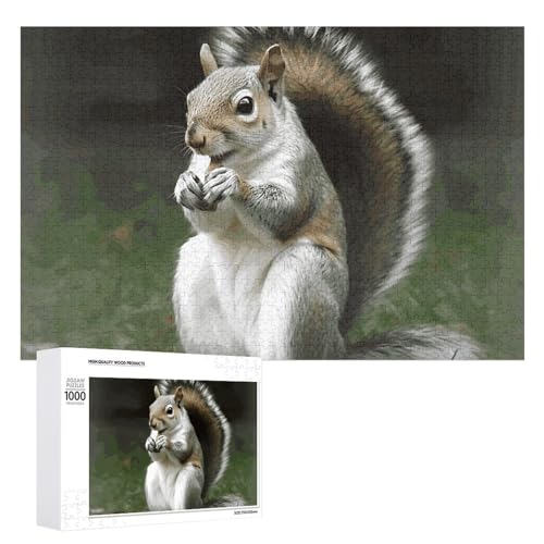 Eichhörnchen-Puzzles für Erwachsene, personalisiertes Puzzle, herausforderndes Bild, Holzfotos, Puzzle mit Aufbewahrungstasche, Familientreffen, Puzzle für Hochzeitsgeschenk Eichhörnchen-Puzzles für Erwachsene, personalisiertes Puzzle, herausforderndes Bild, Holzfotos, Puzzle mit Aufbewahrungstasche, Familientreffen, Puzzle für Hochzeitsgeschenk von HJKBCV