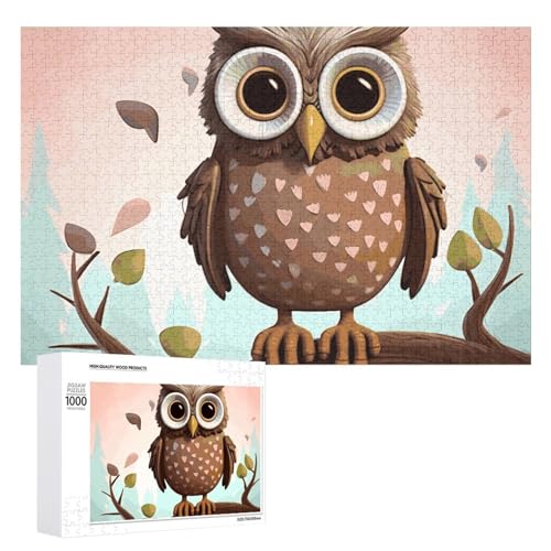 Eulenliebhaber-Puzzles für Erwachsene, personalisiertes Puzzle, herausforderndes Bild, Holzfotos, Puzzle mit Aufbewahrungstasche, Familientreffen, Puzzle für Hochzeitsgeschenk Eulenliebhaber-Puzzles für Erwachsene, personalisiertes Puzzle, herausforderndes Bild, Holzfotos, Puzzle mit Aufbewahrungstasche, Familientreffen, Puzzle für Hochzeitsgeschenk von HJKBCV