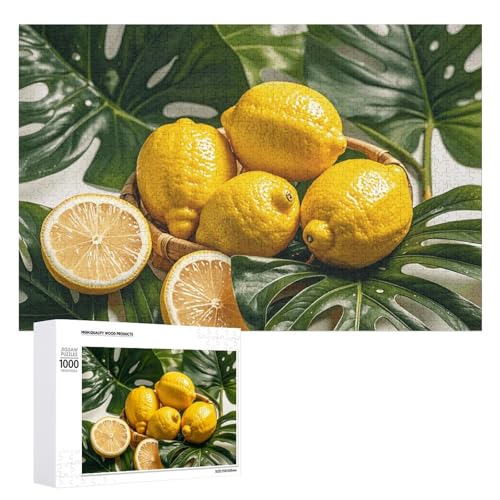 Frische tropische Zitronen Puzzles für Erwachsene, personalisiertes Puzzle, herausforderndes Bild, Holzfotos, Puzzle mit Aufbewahrungstasche, Familientreffen, Puzzle für Hochzeitsgeschenk Frische tropische Zitronen Puzzles für Erwachsene, personalisiertes Puzzle, herausforderndes Bild, Holzfotos, Puzzle mit Aufbewahrungstasche, Familientreffen, Puzzle für Hochzeitsgeschenk von HJKBCV
