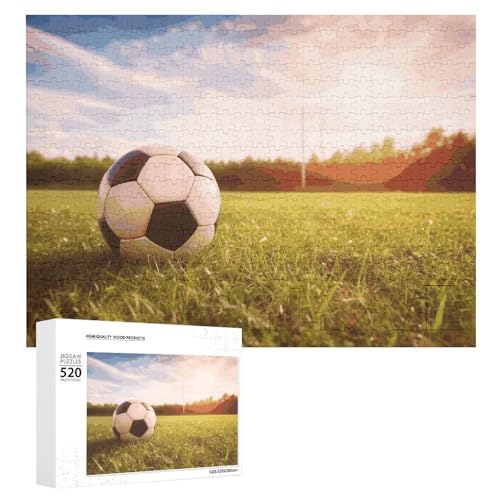 Fußball auf einem Feld Puzzles für Erwachsene, personalisiertes Puzzle, herausforderndes Bild, Holzfotos, Puzzle mit Aufbewahrungstasche, Familientreffen, Puzzle für Hochzeitsgeschenk Fußball auf einem Feld Puzzles für Erwachsene, personalisiertes Puzzle, herausforderndes Bild, Holzfotos, Puzzle mit Aufbewahrungstasche, Familientreffen, Puzzle für Hochzeitsgeschenk von HJKBCV