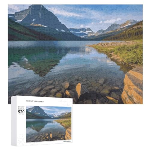 Glacier National Park Holzpuzzle für Erwachsene, 520 Teile, schwierige, herausfordernde Puzzles, einzigartiges Denksport-Puzzle, einzigartige Form, fortschrittliche Puzzle, tolle Geschenkidee Glacier National Park Holzpuzzle für Erwachsene, 520 Teile, schwierige, herausfordernde Puzzles, einzigartiges Denksport-Puzzle, einzigartige Form, fortschrittliche Puzzle, tolle Geschenkidee von HJKBCV