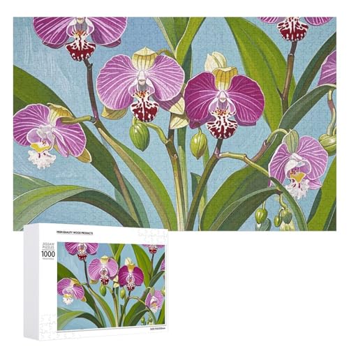 Glocken-Orchideen-Muster-Puzzles für Erwachsene, personalisiertes Puzzle, herausforderndes Bild, Holzfotos, Puzzle mit Aufbewahrungstasche, Familientreffen, Puzzle für Hochzeitsgeschenk Glocken-Orchideen-Muster-Puzzles für Erwachsene, personalisiertes Puzzle, herausforderndes Bild, Holzfotos, Puzzle mit Aufbewahrungstasche, Familientreffen, Puzzle für Hochzeitsgeschenk von HJKBCV