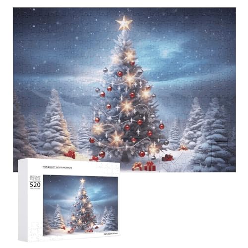 Holzpuzzle mit Weihnachtsbäumen für Erwachsene, 520 Teile, schwierige, herausfordernde Puzzles, einzigartige Denksportaufgabe, Kunstwerk-Puzzle, einzigartige Form, fortschrittliche Puzzle, tolle Holzpuzzle mit Weihnachtsbäumen für Erwachsene, 520 Teile, schwierige, herausfordernde Puzzles, einzigartige Denksportaufgabe, Kunstwerk-Puzzle, einzigartige Form, fortschrittliche Puzzle, tolle von HJKBCV