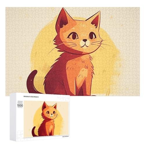 Katzen-Puzzles für Erwachsene, personalisiertes Puzzle, herausforderndes Bild, Holzfotos, Puzzle mit Aufbewahrungstasche, Familientreffen, Puzzle für Hochzeitsgeschenk Katzen-Puzzles für Erwachsene, personalisiertes Puzzle, herausforderndes Bild, Holzfotos, Puzzle mit Aufbewahrungstasche, Familientreffen, Puzzle für Hochzeitsgeschenk von HJKBCV