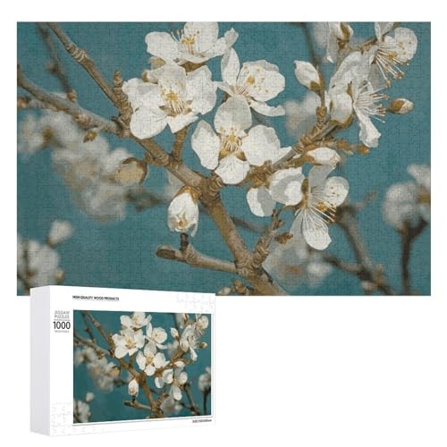 Mandelblüten-Puzzles für Erwachsene, personalisiertes Puzzle, herausforderndes Bild, Holzfotos, Puzzle mit Aufbewahrungstasche, Familientreffen, Puzzle für Hochzeitsgeschenk Mandelblüten-Puzzles für Erwachsene, personalisiertes Puzzle, herausforderndes Bild, Holzfotos, Puzzle mit Aufbewahrungstasche, Familientreffen, Puzzle für Hochzeitsgeschenk von HJKBCV