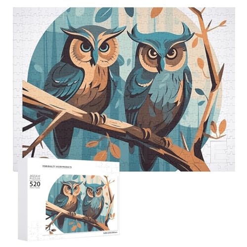 Niedliche Eule auf dem Ast Puzzles für Erwachsene, personalisiertes Puzzle, herausforderndes Bild, Holzfotos, Puzzle mit Aufbewahrungstasche, Familientreffen, Puzzle für Hochzeitsgeschenk Niedliche Eule auf dem Ast Puzzles für Erwachsene, personalisiertes Puzzle, herausforderndes Bild, Holzfotos, Puzzle mit Aufbewahrungstasche, Familientreffen, Puzzle für Hochzeitsgeschenk von HJKBCV