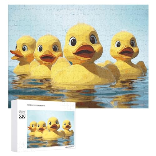 Niedliches gelbes Gummienten-Holzpuzzle für Erwachsene, 520 Teile, schwierige, herausfordernde Puzzles, einzigartiges Denksport-Puzzle, einzigartige Form, fortschrittliche Puzzle, tolle Geschenkidee Niedliches gelbes Gummienten-Holzpuzzle für Erwachsene, 520 Teile, schwierige, herausfordernde Puzzles, einzigartiges Denksport-Puzzle, einzigartige Form, fortschrittliche Puzzle, tolle Geschenkidee von HJKBCV
