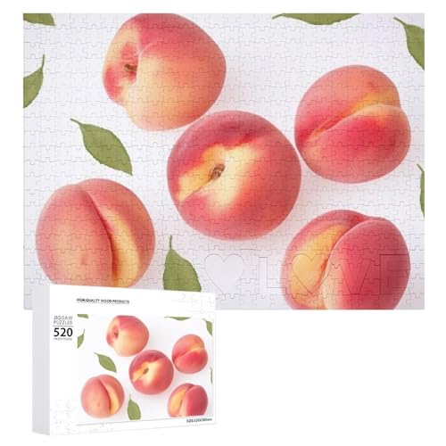 Pfirsichholzpuzzle für Erwachsene, 520 Teile, schwierige, herausfordernde Puzzles, einzigartiges Denksport-Puzzle, einzigartige Form, fortschrittliche Puzzle, tolle Geschenkidee Pfirsichholzpuzzle für Erwachsene, 520 Teile, schwierige, herausfordernde Puzzles, einzigartiges Denksport-Puzzle, einzigartige Form, fortschrittliche Puzzle, tolle Geschenkidee von HJKBCV