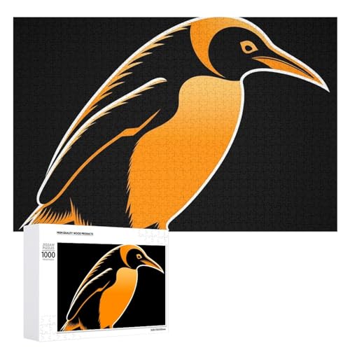 Pinguin-Illustrationspuzzles für Erwachsene, personalisiertes Puzzle, herausforderndes Bild, Holzfotos, Puzzle mit Aufbewahrungstasche, Familientreffen, Puzzle für Hochzeitsgeschenk Pinguin-Illustrationspuzzles für Erwachsene, personalisiertes Puzzle, herausforderndes Bild, Holzfotos, Puzzle mit Aufbewahrungstasche, Familientreffen, Puzzle für Hochzeitsgeschenk von HJKBCV