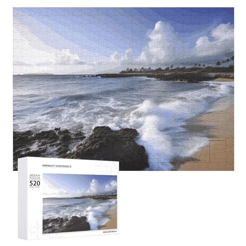 Puerto Rico – Strandpuzzles für Erwachsene, personalisiertes Puzzle, herausforderndes Bild, Holzfotos, Puzzle mit Aufbewahrungstasche, Familientreffen, Puzzle für Hochzeitsgeschenk Puerto Rico – Strandpuzzles für Erwachsene, personalisiertes Puzzle, herausforderndes Bild, Holzfotos, Puzzle mit Aufbewahrungstasche, Familientreffen, Puzzle für Hochzeitsgeschenk von HJKBCV