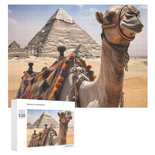 Pyramide Kamel Holzpuzzle für Erwachsene, 520 Teile, schwierige, herausfordernde Puzzles, einzigartiges Denksport-Puzzle, einzigartige Form, fortschrittliche Puzzle, tolle Geschenkidee Pyramide Kamel Holzpuzzle für Erwachsene, 520 Teile, schwierige, herausfordernde Puzzles, einzigartiges Denksport-Puzzle, einzigartige Form, fortschrittliche Puzzle, tolle Geschenkidee von HJKBCV
