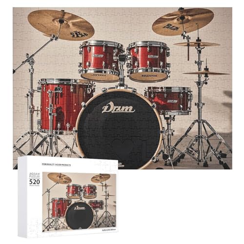 Schlagzeug-Set-Standard-Puzzles für Erwachsene, personalisiertes Puzzle, herausforderndes Bild, Holzfotos, Puzzle mit Aufbewahrungstasche, Familientreffen, Puzzle für Hochzeitsgeschenk Schlagzeug-Set-Standard-Puzzles für Erwachsene, personalisiertes Puzzle, herausforderndes Bild, Holzfotos, Puzzle mit Aufbewahrungstasche, Familientreffen, Puzzle für Hochzeitsgeschenk von HJKBCV
