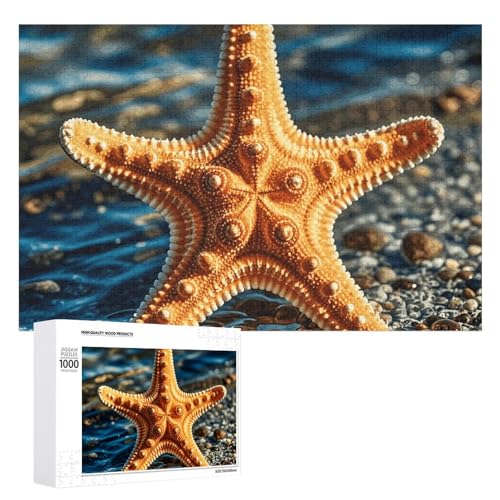 Schöne Seestern-Puzzles für Erwachsene, personalisiertes Puzzle, herausforderndes Bild, Holzfotos, Puzzle mit Aufbewahrungstasche, Familientreffen, Puzzle für Hochzeitsgeschenk Schöne Seestern-Puzzles für Erwachsene, personalisiertes Puzzle, herausforderndes Bild, Holzfotos, Puzzle mit Aufbewahrungstasche, Familientreffen, Puzzle für Hochzeitsgeschenk von HJKBCV
