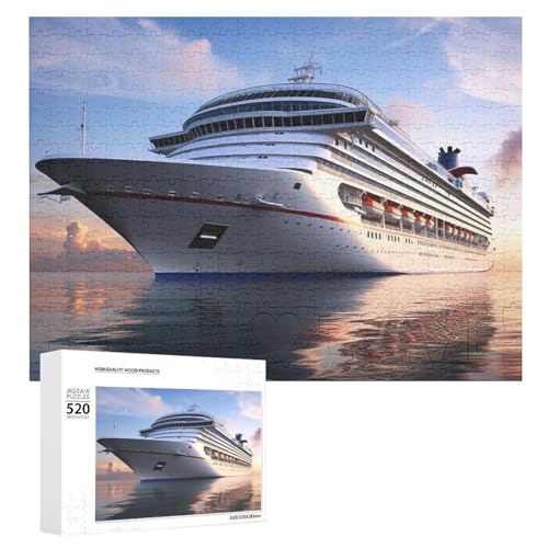 Sea Ship Holzpuzzle für Erwachsene, 520 Teile, schwierige, herausfordernde Puzzles, einzigartige Denksportaufgabe, Kunstwerk-Puzzle, einzigartige Form, fortschrittliche Puzzle, tolle Geschenkidee Sea Ship Holzpuzzle für Erwachsene, 520 Teile, schwierige, herausfordernde Puzzles, einzigartige Denksportaufgabe, Kunstwerk-Puzzle, einzigartige Form, fortschrittliche Puzzle, tolle Geschenkidee von HJKBCV