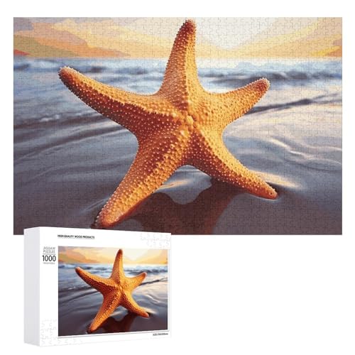 Seestern-Puzzles für Erwachsene, personalisiertes Puzzle, herausforderndes Bilderpuzzle, Holzfoto-Puzzle mit Aufbewahrungstasche, Familientreffen, Puzzle für Hochzeitsgeschenk Seestern-Puzzles für Erwachsene, personalisiertes Puzzle, herausforderndes Bilderpuzzle, Holzfoto-Puzzle mit Aufbewahrungstasche, Familientreffen, Puzzle für Hochzeitsgeschenk von HJKBCV