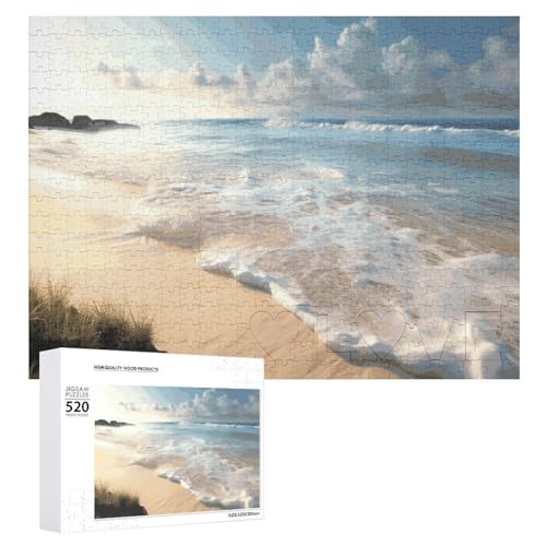 Serene Coastal Puzzles für Erwachsene, personalisiertes Puzzle, herausforderndes Bild, Holzfotos, Puzzle mit Aufbewahrungstasche, Familientreffen, Puzzle für Hochzeitsgeschenk Serene Coastal Puzzles für Erwachsene, personalisiertes Puzzle, herausforderndes Bild, Holzfotos, Puzzle mit Aufbewahrungstasche, Familientreffen, Puzzle für Hochzeitsgeschenk von HJKBCV