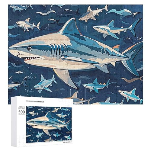 Sharks Nautical Puzzles for Adults Personalized Jigsaw Puzzles Challenging Picture Puzzle Wooden Photos Puzzle with Storage Bag Family Reunion Puzzle for Wedding Gift Sharks Nautical Puzzles for Adults Personalized Jigsaw Puzzles Challenging Picture Puzzle Wooden Photos Puzzle with Storage Bag Family Reunion Puzzle for Wedding Gift von HJKBCV
